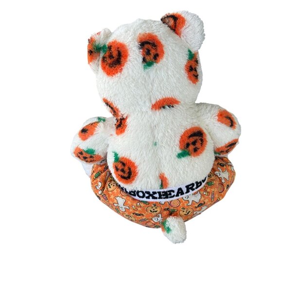 Build-A-Bear Pumpkin Nose Teddy Bear With Bearboxer Shorts Halloween 16" - Picture 2 of 15